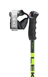 Leki Detect S Ski Poles - Olive Green / Neon Yellow