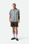 Brixton Men's Cru Slub Short Sleeve Woven Shirt