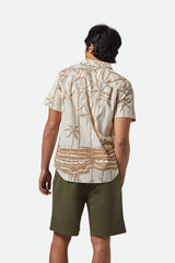Brixton Men's Charter Print Short Sleeve Woven