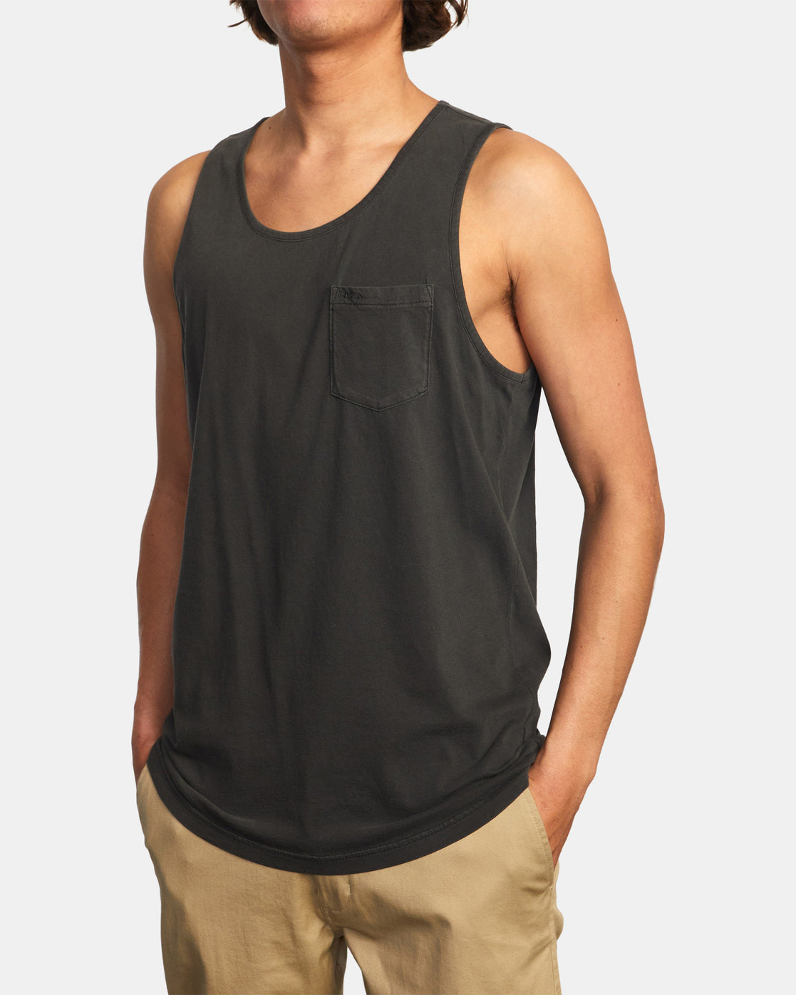 RVCA PTC Pigment Tank Top - Pirate Black