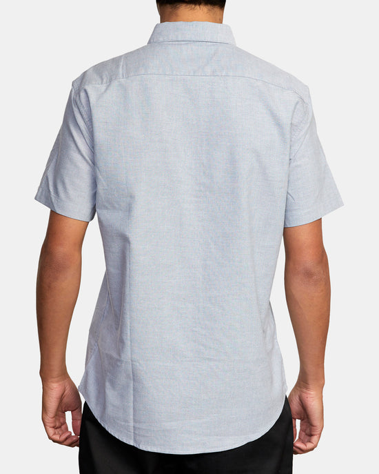 RVCA Thatll Do Stretch Short Sleeve Shirt - Pavement