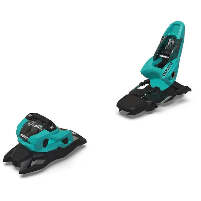 Marker Squire 11 Ski Bindings 2025 - Black/Teal