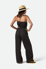 Brixton Eden Smocked Jumpsuit