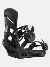 Burton Men's Mission Re:Flex Snowboard Bindings 2025 - Black