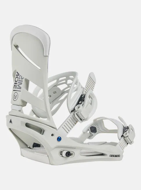 Burton Men's Mission Re:Flex Snowboard Bindings 2025 - Gray