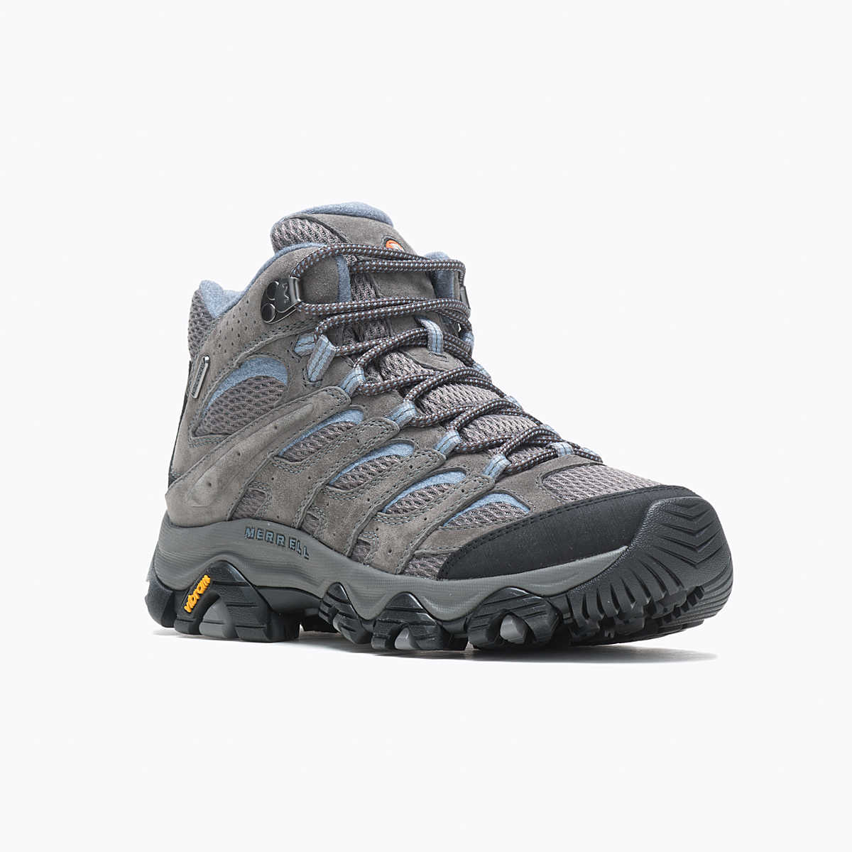 Merrell Women's Moab 3 Mid Waterproof Mid width Hiking Shoe - Granite