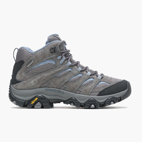 Merrell Women's Moab 3 Mid Waterproof Mid width Hiking Shoe - Granite