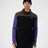 Mons Royale Men's Yotei Powder Hood Long Sleeve - Violet Cedar Black