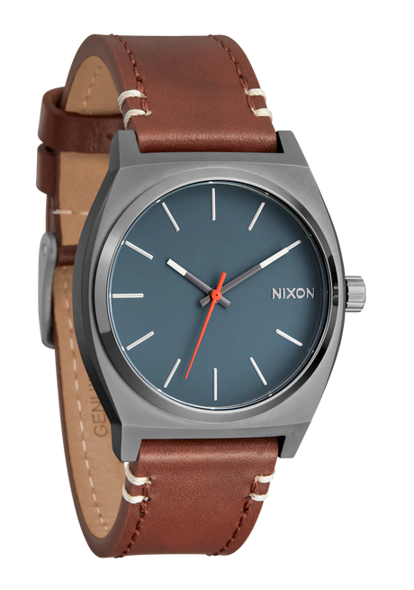 Nixon Time Teller Leather