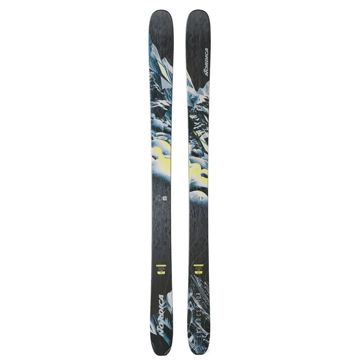 Nordica Enforcer 104 Skis 2025 - Black/Lime/Multi