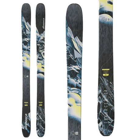 Nordica Enforcer 104 Skis 2025 - Black/Lime/Multi