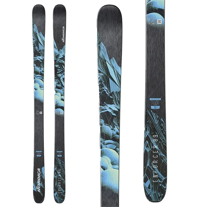 Nordica Enforcer 89 Skis 2025 - Black/Blue/Plum