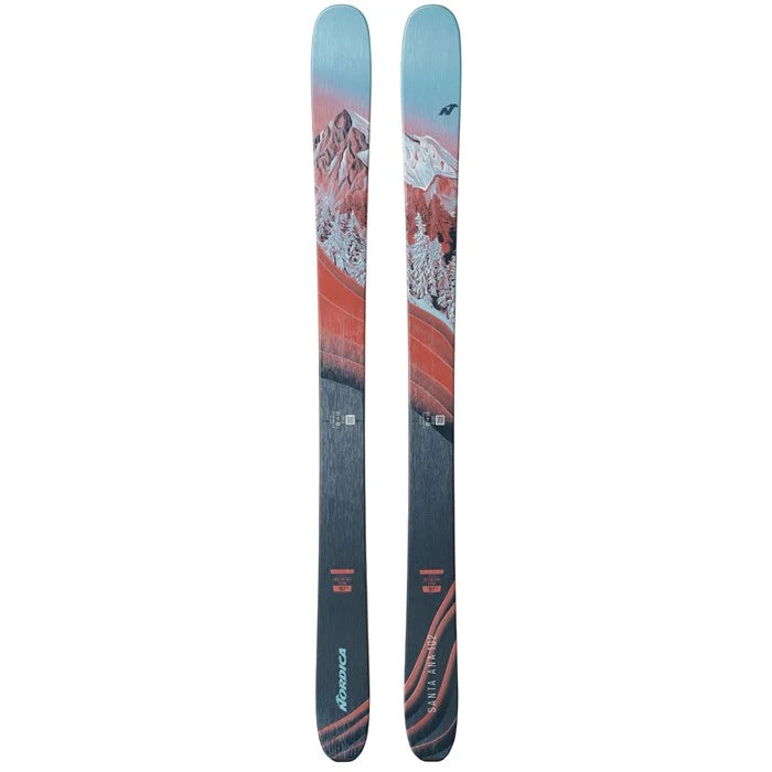 Nordica Santa Ana 102 Skis 2025- Blue/Rust