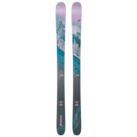 Nordica Santa Ana 92 Women's Skis 2025 - Aqua Violet