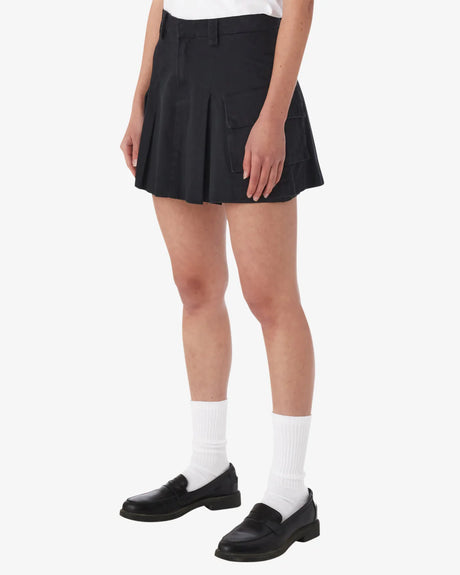 Obey Andrea Cargo Mini Skirt - Black