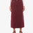 Obey Darla Long Skirt - Wine