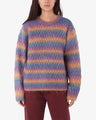 Obey Daytrip Crewneck Sweater - Purple Multi