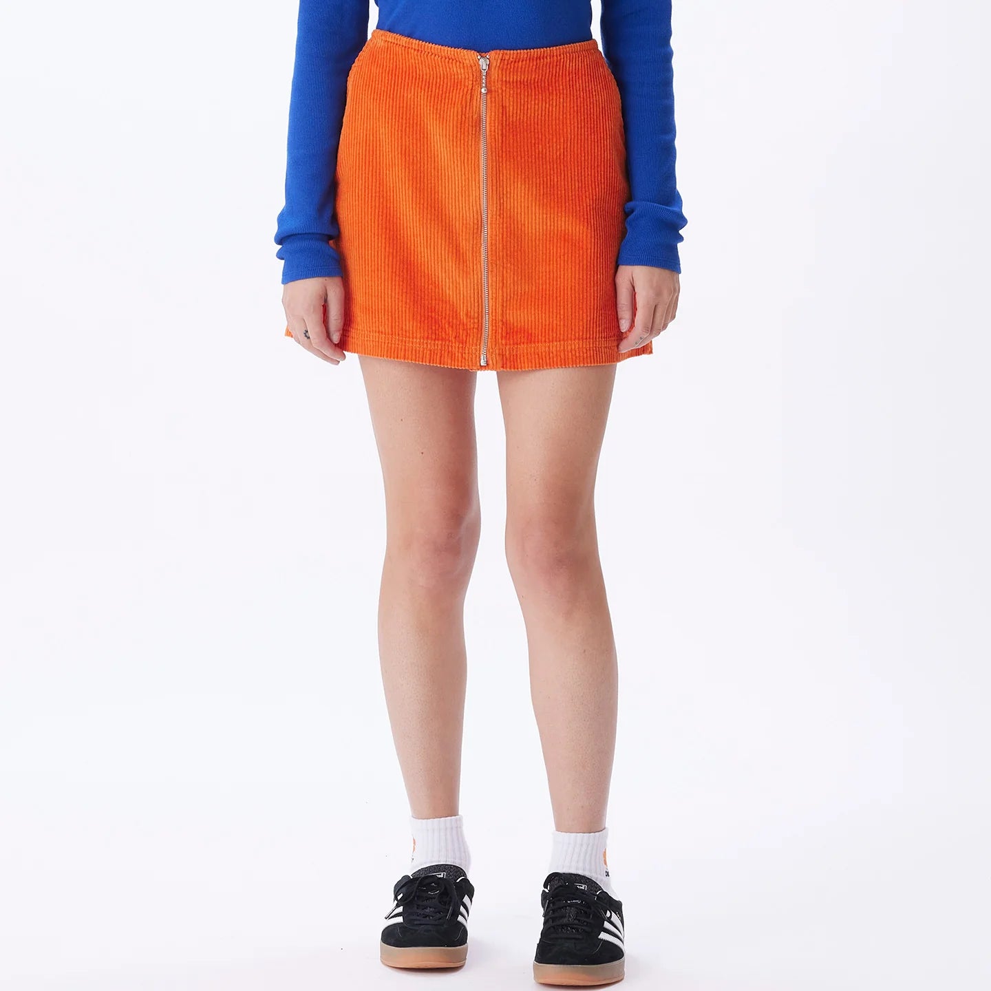 Load image into Gallery viewer, Obey Greta Skirt - Red Orange
