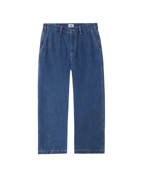 Obey Hardwork Carpenter Denim - Stone Wash Indigo