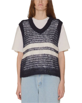Obey Oona Sweater Vest - Navy
