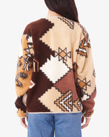 Obey Ornate Liner Jacket - Brown Multi