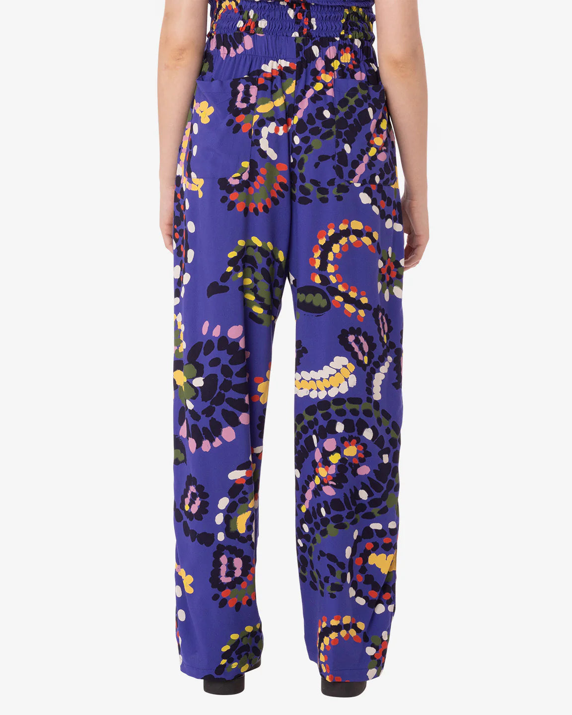 Obey Paisley Works Pant - Mazarine Blue Multi