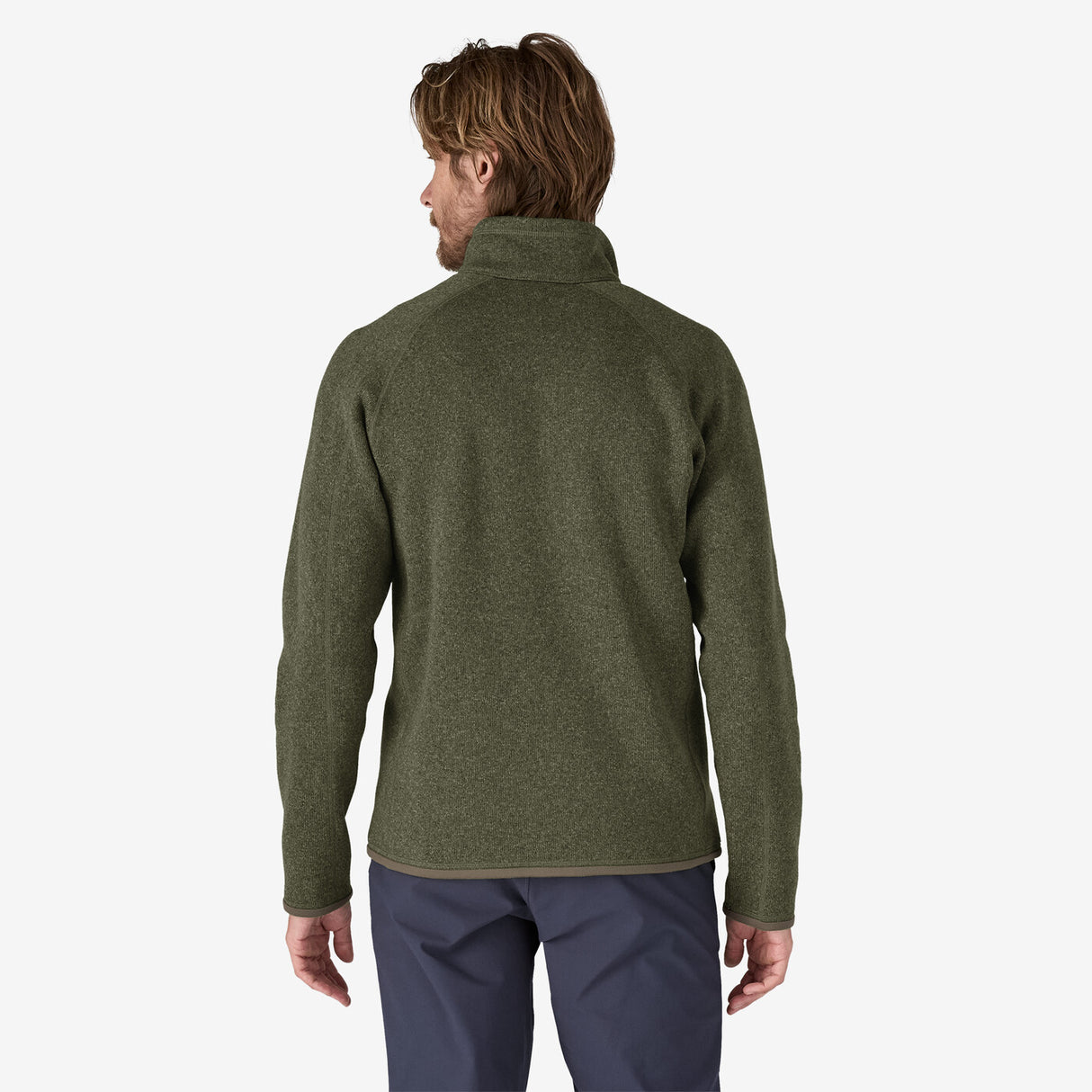 Patagonia Men's Better Sweater 1/4 Zip Fleece - Industrial Green