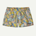Patagonia Women's Barely Baggies Shorts - 2 1/2in - Flourish Abundant  Blue