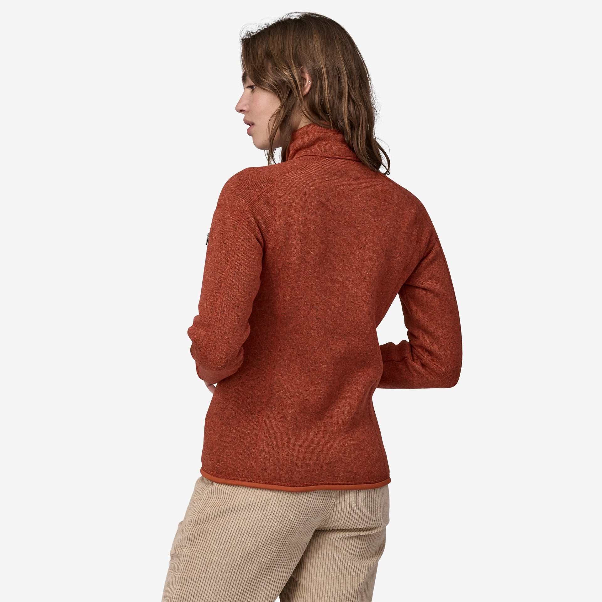 patagonia - ファイアレッド Patagonia Women's Better Sweater 1/4 Zip Fleece