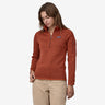 Patagonia Women's Better Sweater 1/4 Zip Fleece - Burnished Red