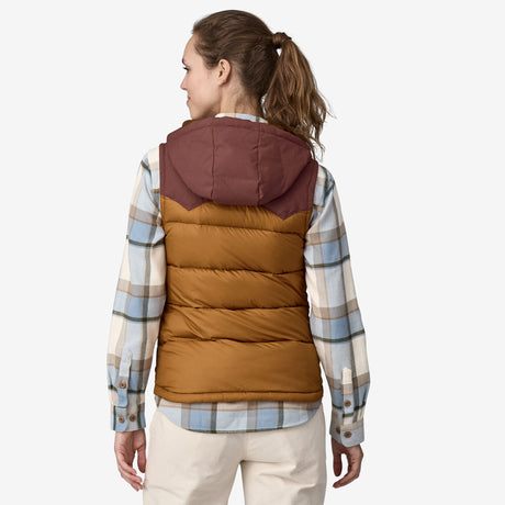 Patagonia Women's Bivy Hooded Vest - Shelter Brown