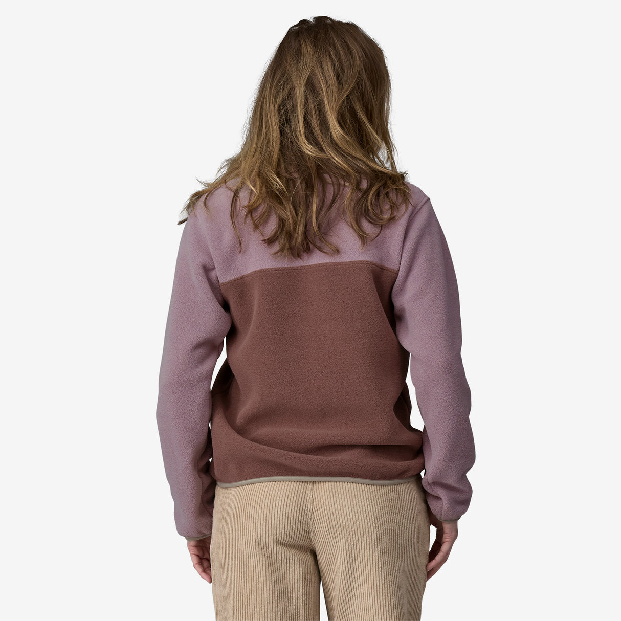 Patagonia Women's Lightweight Synchilla Snap-T Fleece Pullover - Dulse Mauve