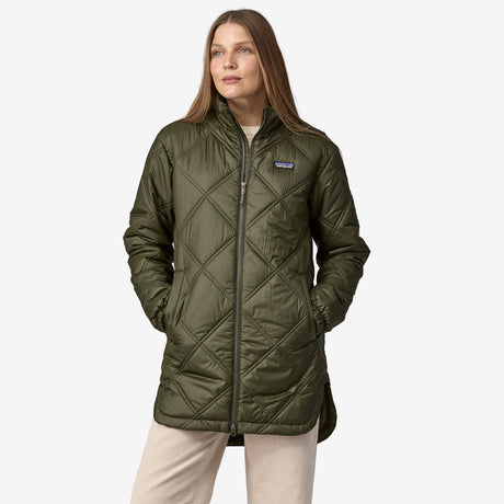 Patagonia Women's Pine Bank Insulated Parka - Pine Needle Green