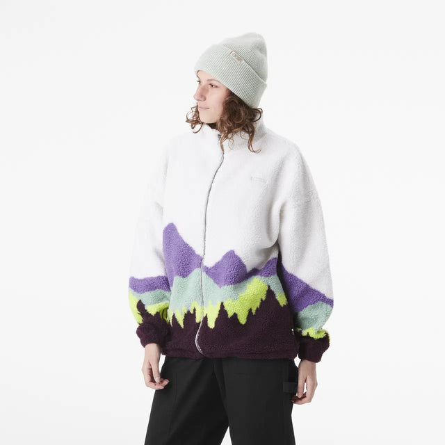 Picture Organic Clothing Nyss Zip Fleece- Purple Mountains