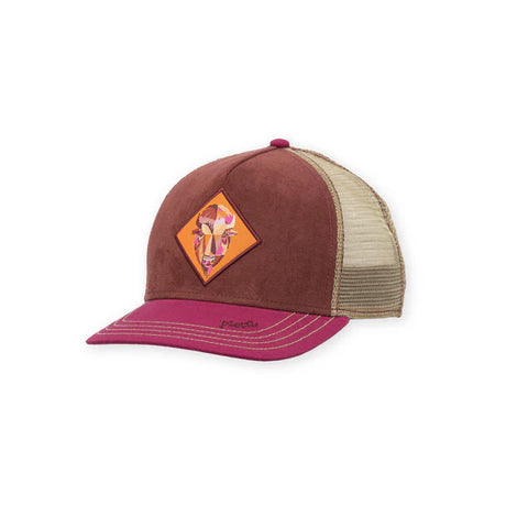 Pistil Designs Wilder Trucker Hat - Maroon
