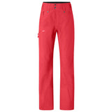 Norrona women's technical ski pants with zippered pockets and slim fit design.