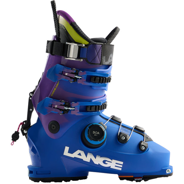 Lange Code 130 Boa LV GW alpine ski boot with BOA closure system and buckle straps