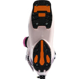 Lange women's alpine ski boot sole view showing GripWalk rubber outsole and size markings
