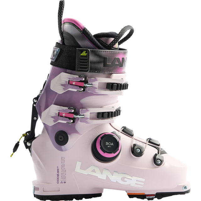 Lange Code 95 W Boa LV GW alpine ski boot with BOA closure system and three buckles