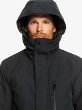 Quiksilver Mission Solid Insulated Snow Jacket - True Black