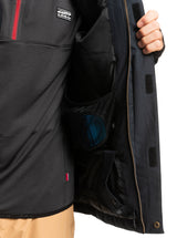 Quiksilver Mission Solid Insulated Snow Jacket - True Black