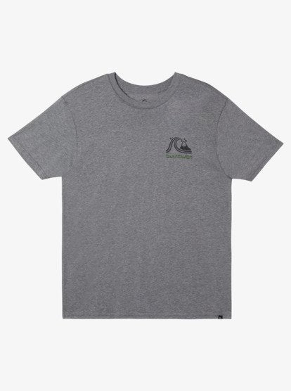 Quiksilver Outer Island Mod T-Shirt - Medium Grey Heather