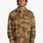 Quiksilver Venture Overshirt Mix Long Sleeve Top - Spray Camo Classic Overshirt