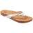 Reef Cushion Court Twist Flip Flops - White