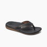 Reef Cushion Lux Men's Flip Flops - Black / Brown