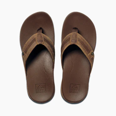 Reef Cushion Lux Men's Flip Flops - Toffee