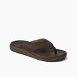 Reef Men's Cushion Norte Flip Flops - Dark Brown