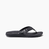 Reef Santa Ana Flip Flops - Black/White