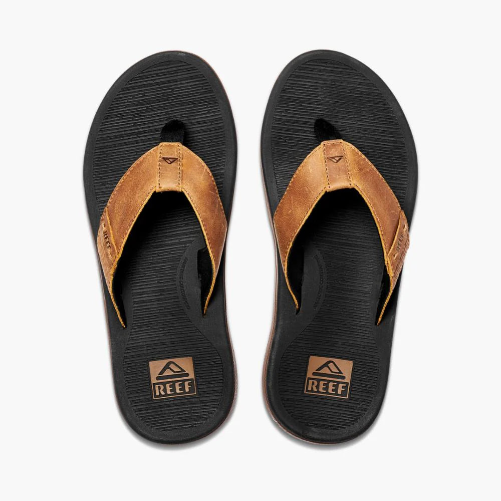 Reef Santa Ana Le Flip Flops - Black Tan