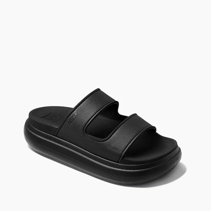 Reef Women's Cushion Bondi 2 Bar Sandals - Black